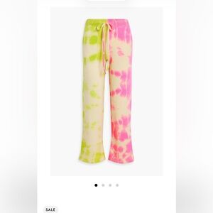 ISO the Elder Statesman Biome tie-dyed cashmere track pants size S or M